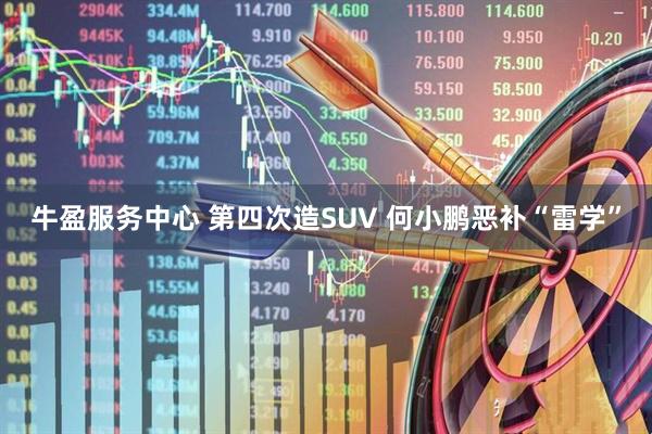 牛盈服务中心 第四次造SUV 何小鹏恶补“雷学”