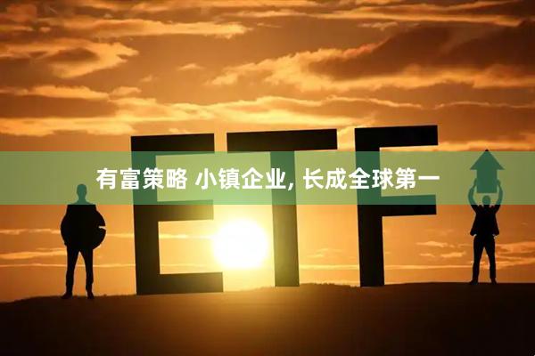 有富策略 小镇企业, 长成全球第一