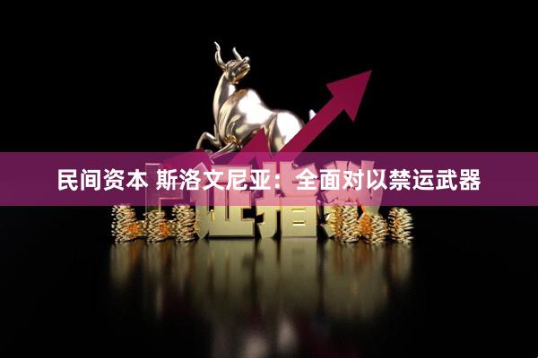 民间资本 斯洛文尼亚：全面对以禁运武器