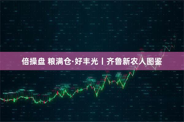 倍操盘 粮满仓·好丰光丨齐鲁新农人图鉴
